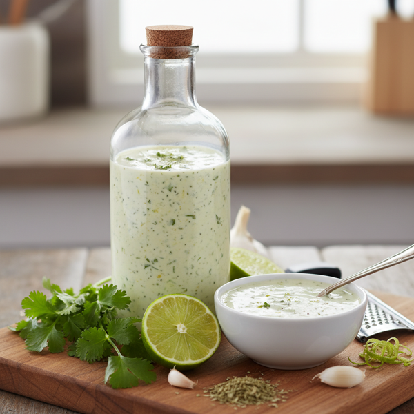 Zesty Cilantro Herb Dressing recipe