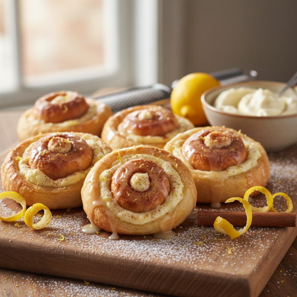 Zesty Cinnamon Cream Cheese Delights recipe