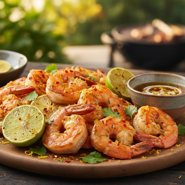 Zesty Citrus-Spiced Grilled Shrimp recipe