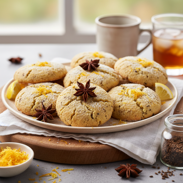 Zesty Citrus Anise Cookies recipe
