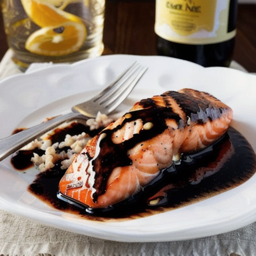 Zesty Citrus Balsamic Salmon Delight recipe