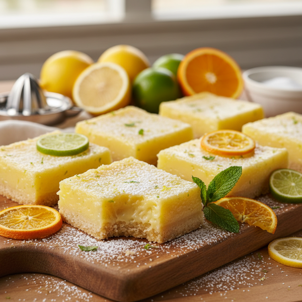Zesty Citrus Dream Bars recipe