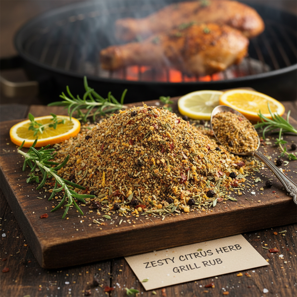 Zesty Citrus Herb Grill Rub recipe