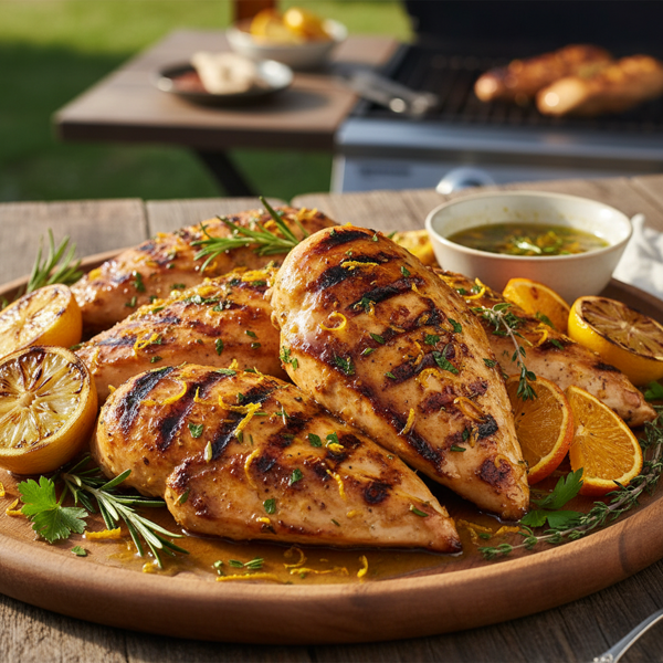Zesty Citrus Herb Grilled Chicken recipe