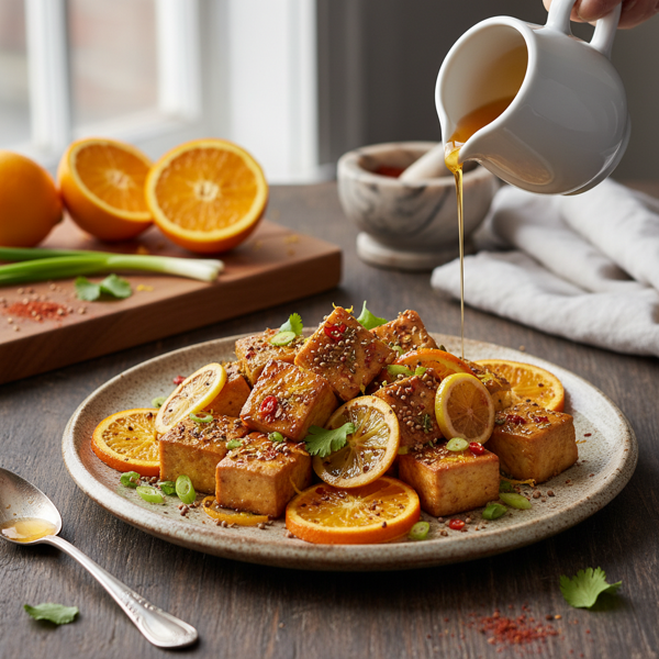 Zesty Citrus Spiced Tofu recipe