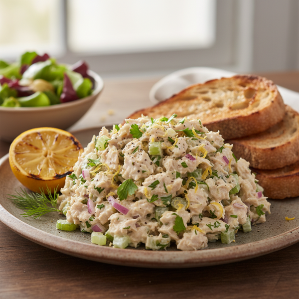 Zesty Classic Tuna Salad Delight recipe