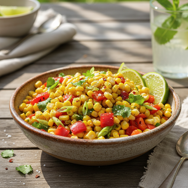 Zesty Corn Medley Relish recipe