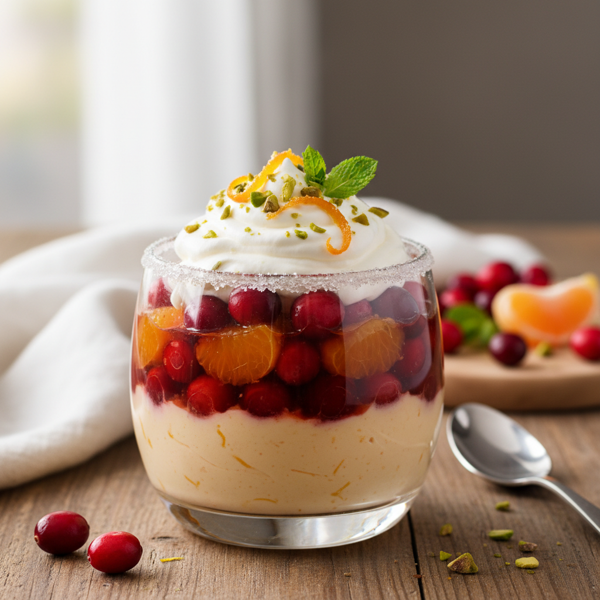 Zesty Cranberry-Mandarin Orange Bliss recipe