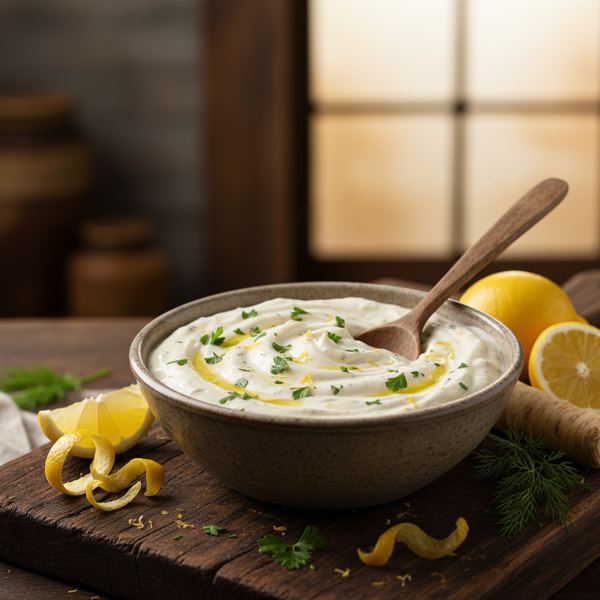 Zesty Creamy Horseradish Sauce recipe