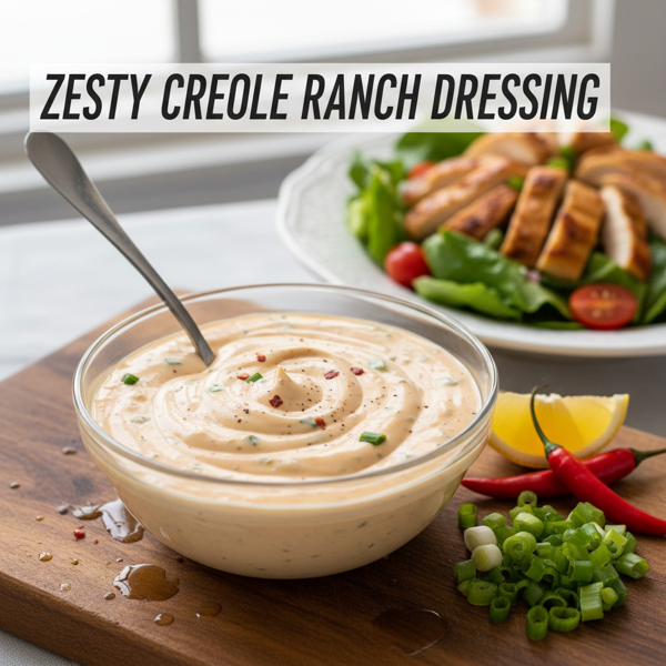 Zesty Creole Ranch Dressing recipe