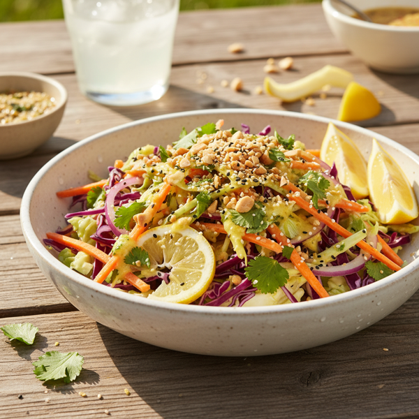 Zesty Crunchy Coleslaw recipe