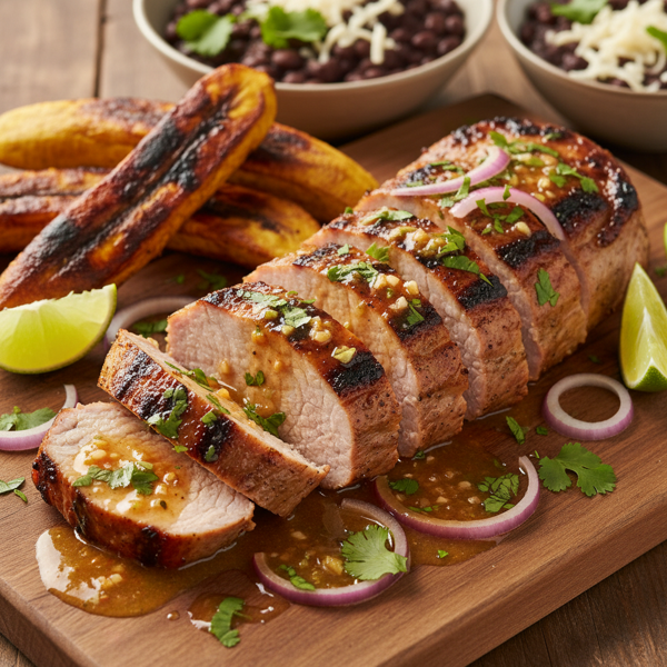 Zesty Cuban-Style Grilled Pork Tenderloin recipe