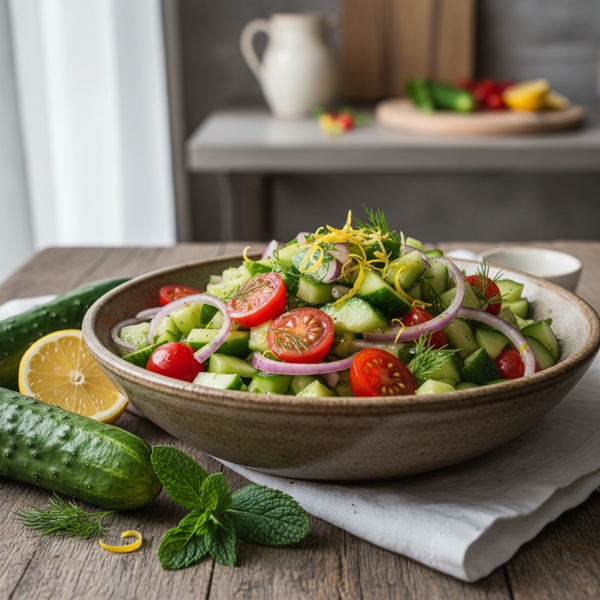 Zesty Cucumber Relish recipe