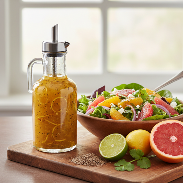Zesty Cumin Citrus Vinaigrette recipe