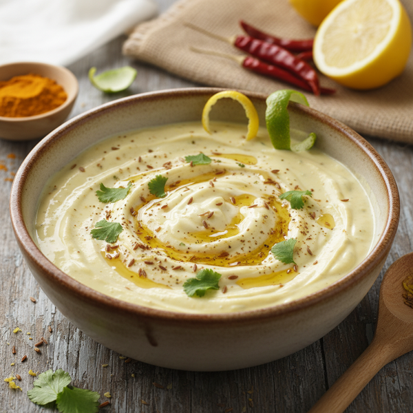 Zesty Curried Yogurt Dressing recipe