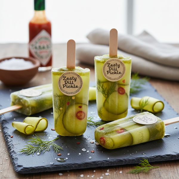 Zesty Dill Pickle Pops recipe