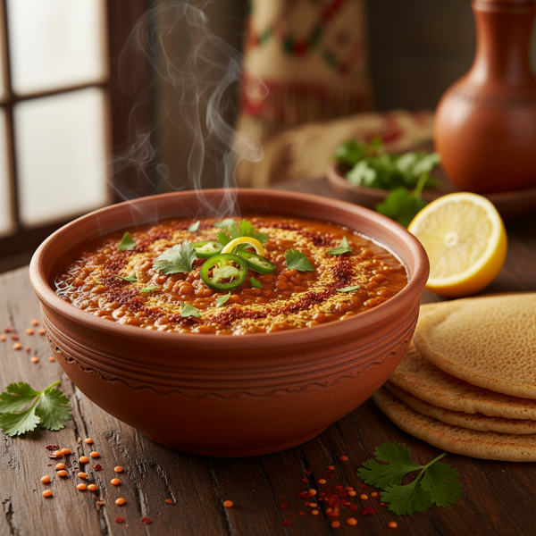 Zesty Ethiopian Red Lentil Delight recipe