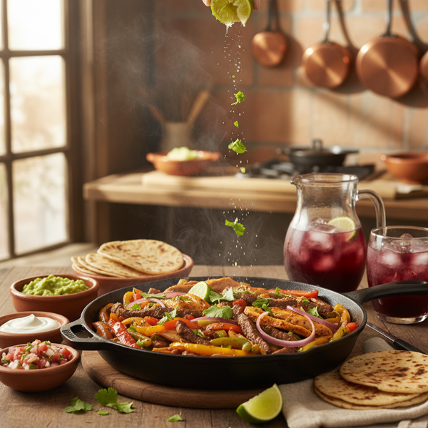 Zesty Fajitas Fiesta recipe