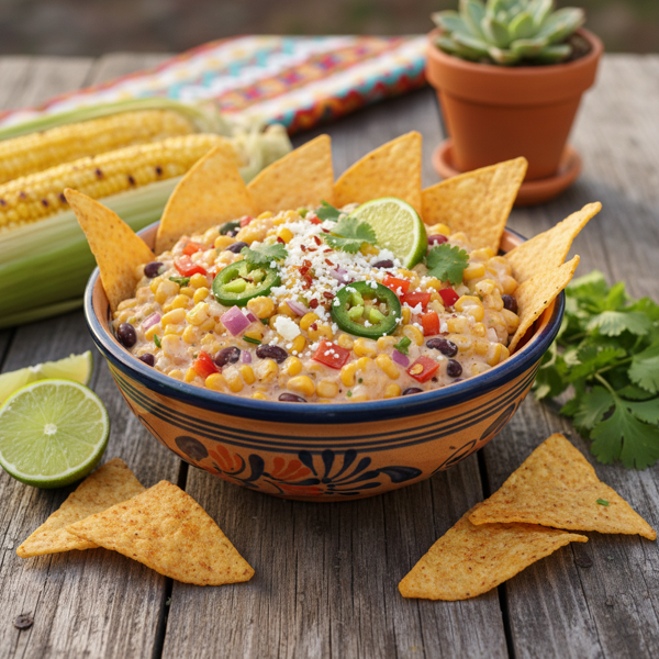 Zesty Fiesta Corn Dip recipe