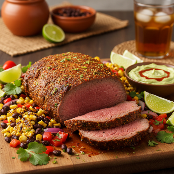 Zesty Fiesta Eye of Round Roast recipe