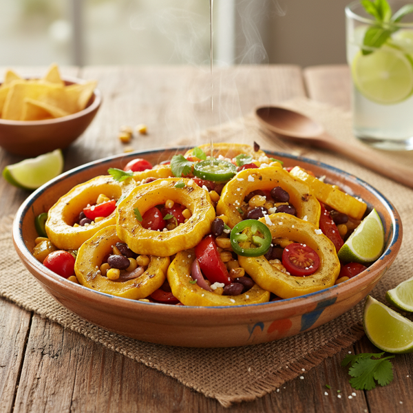Zesty Fiesta Yellow Squash Medley recipe