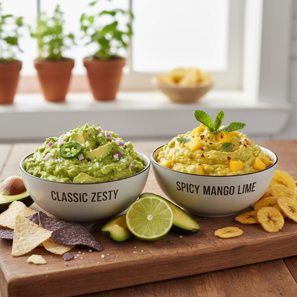 Zesty Fresh Guacamole Duo