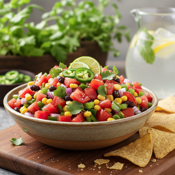 Zesty Garden Salsa recipe