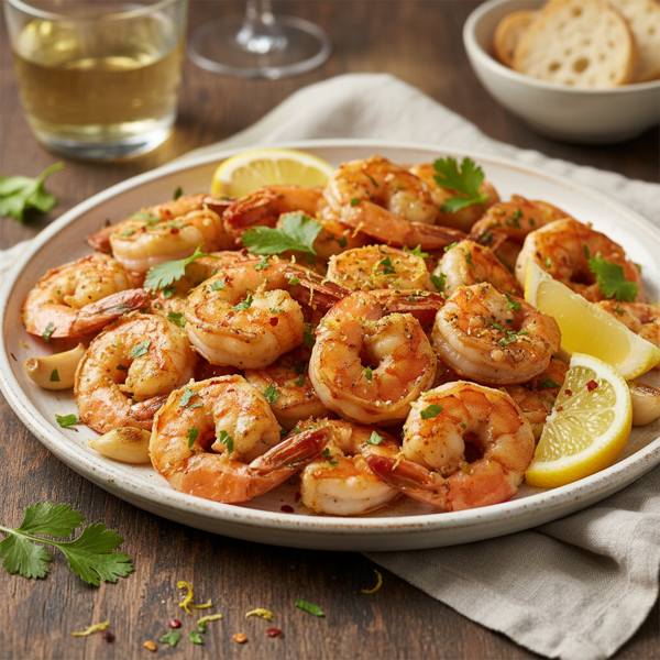 Zesty Garlic Lemon Shrimp recipe