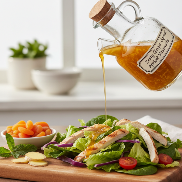 Zesty Ginger-Apricot Vinaigrette recipe