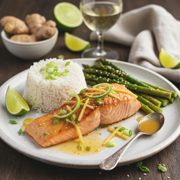 Zesty Ginger-Infused Salmon recipe