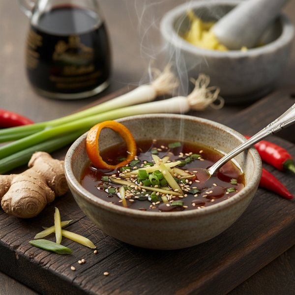 Zesty Ginger-Soy Dipping Sauce recipe
