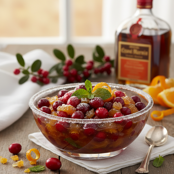 Zesty Grand Marnier Cranberry Medley recipe