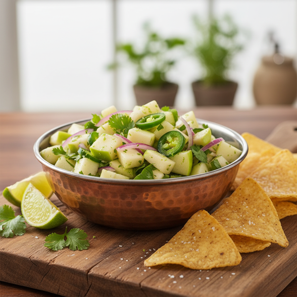 Zesty Green Apple Salsa recipe