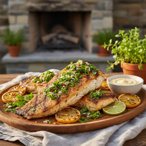 Zesty Grilled Catfish Delight recipe