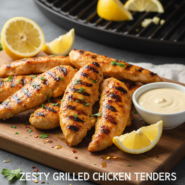 Zesty Grilled Chicken Tenders recipe