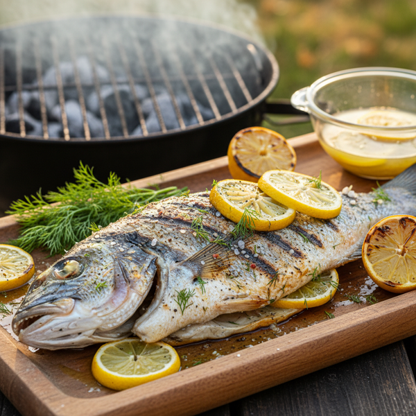 Zesty Grilled Lemon Dill Fish recipe