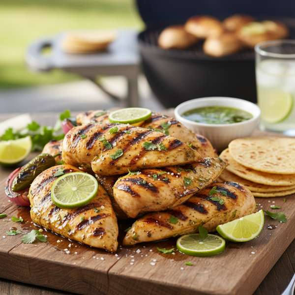 Zesty Grilled Lime Chicken recipe