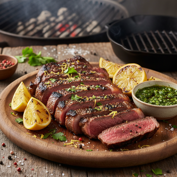 Zesty Grilled Sirloin Delight recipe