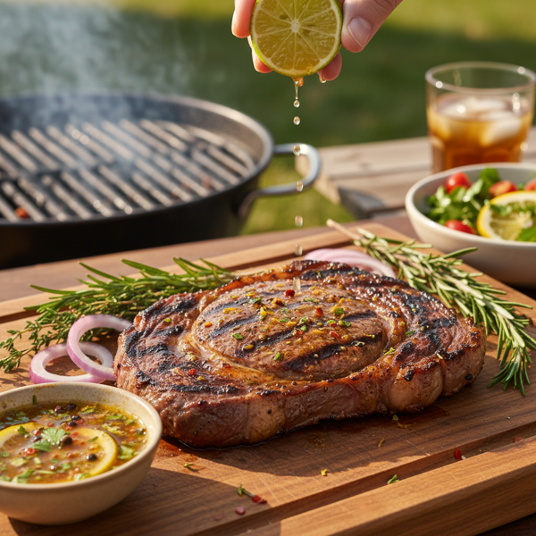 Zesty Grilled Steak Marinade recipe