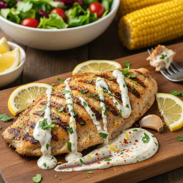 Zesty Grilled Tilapia with Garlic Aioli recipe