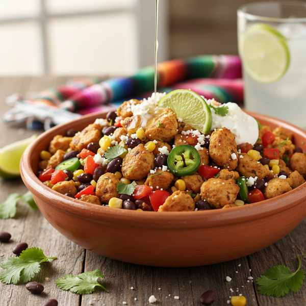 Zesty Ground Chicken Fiesta recipe