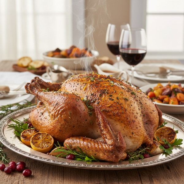 Zesty Herb-Infused Roast Turkey recipe