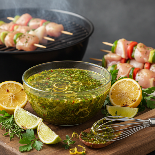 Zesty Herb Grilling Marinade recipe