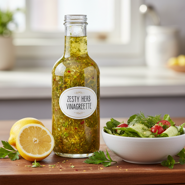Zesty Herb Vinaigrette recipe