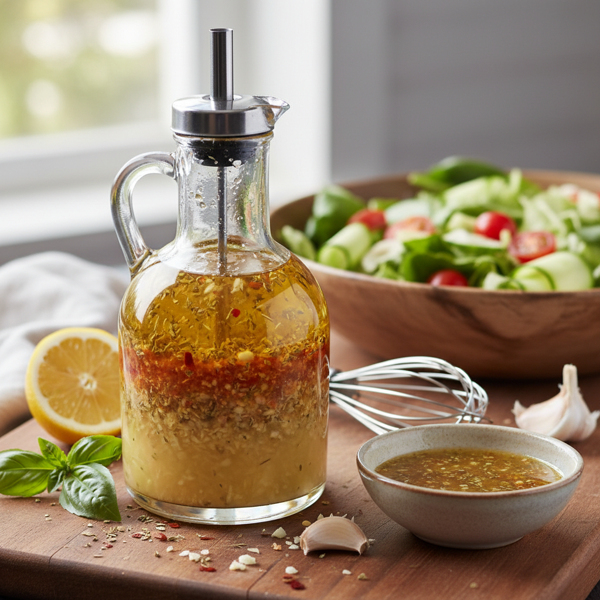 Zesty Homemade Italian Vinaigrette recipe