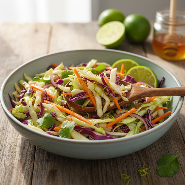 Zesty Honey-Lime Slaw recipe