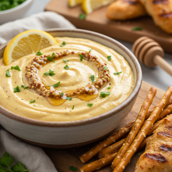 Zesty Honey Mustard Dip recipe