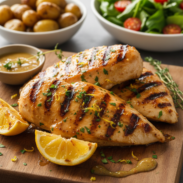 Zesty Honey Mustard Grilled Chicken recipe
