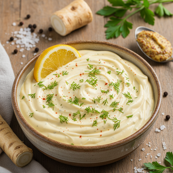 Zesty Horseradish-Dijon Aioli recipe