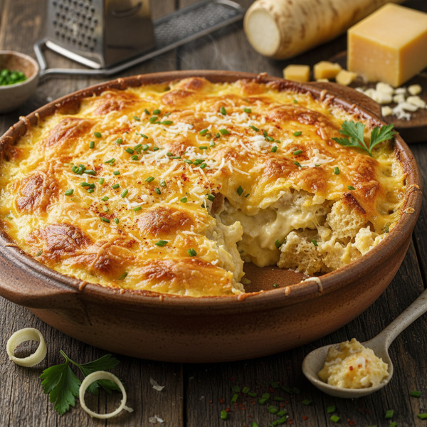 Zesty Horseradish Cheddar Delight recipe